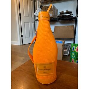 Veuve Clicquot Champagne Carrier Tote Bag Orange Neoprene